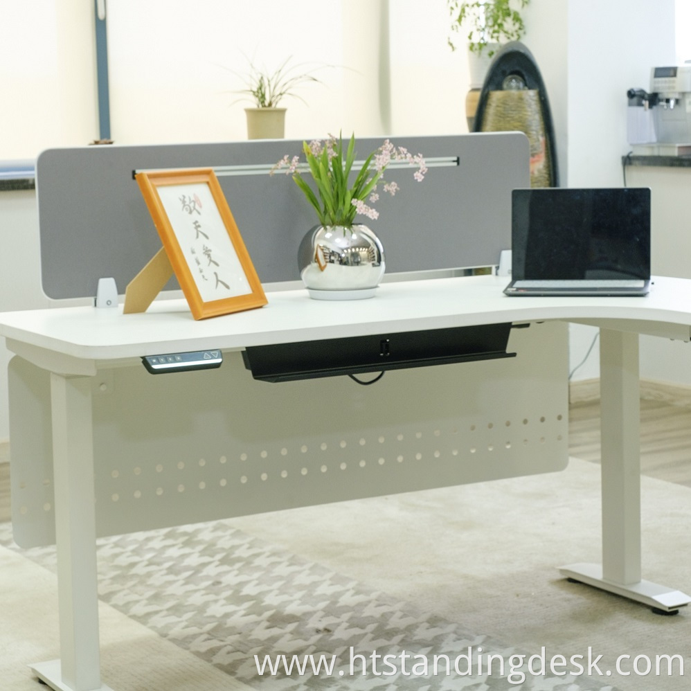 Enhance office privacy desk